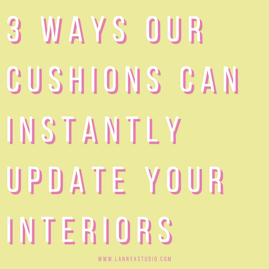 A Summer Refresh - 3 Ways Our Cushions Can Instantly Update Your Interiors