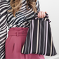 Black & Pink Stripe Bag