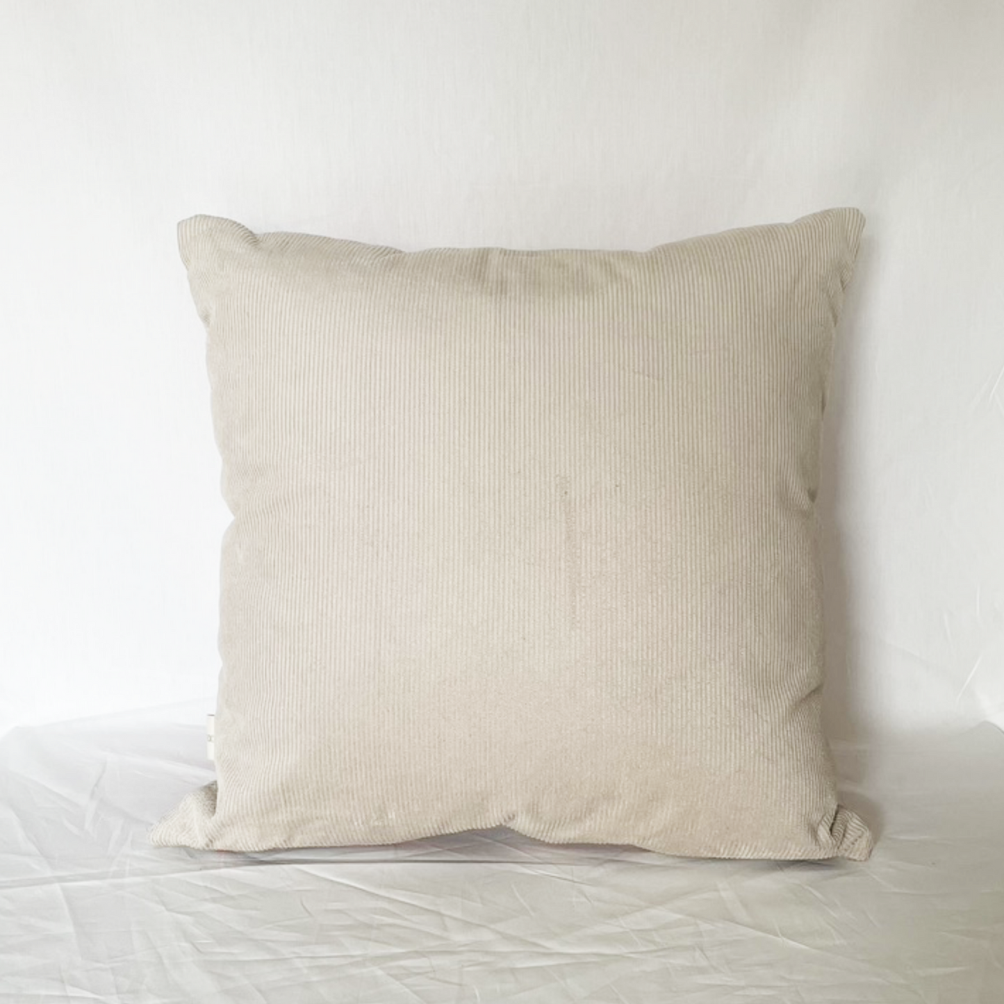 Large Scale Argyle Patterned Cushion- Ready Made