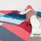 Bright & Colourful Jersey Throw, Large